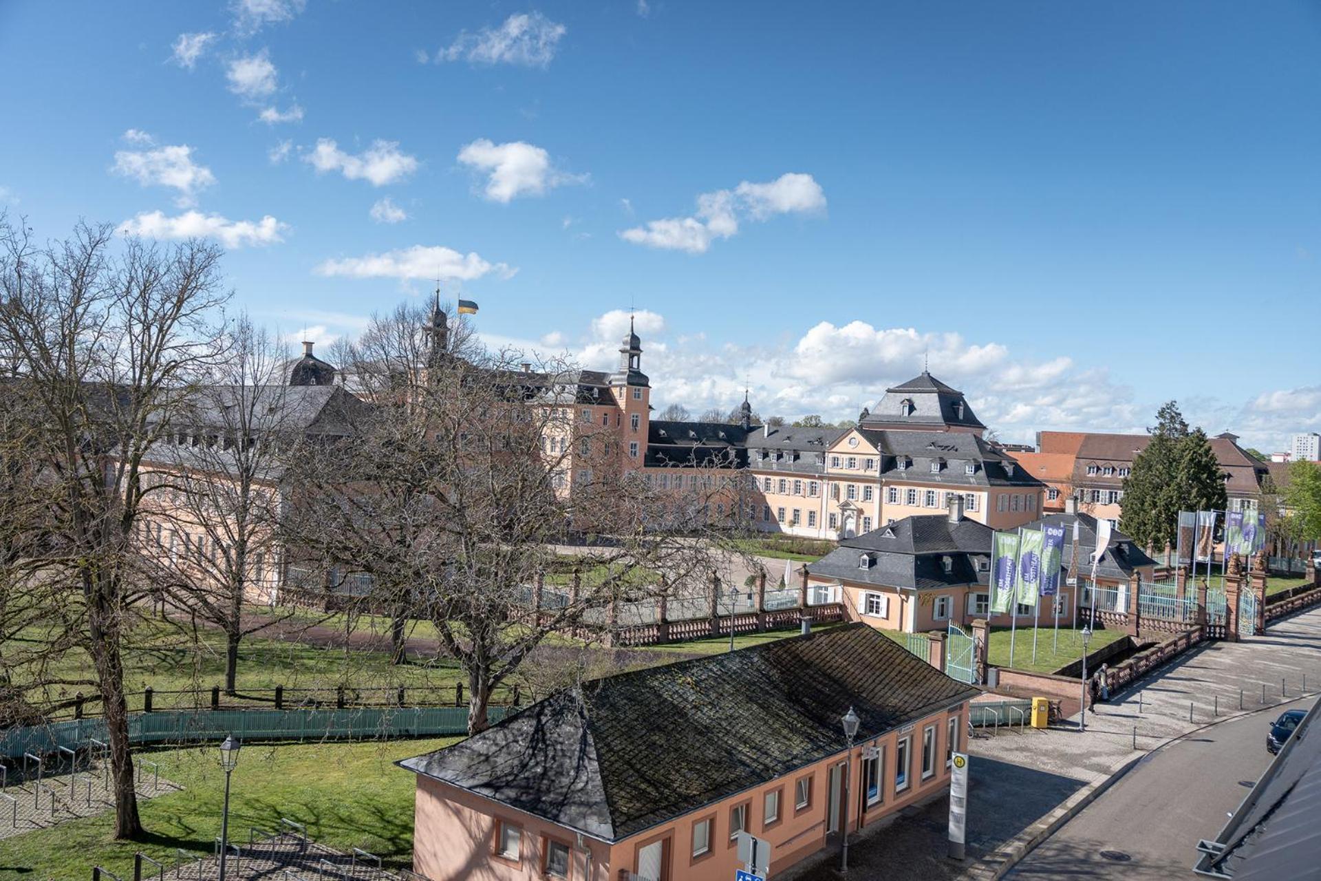 Gaestehaus Am Schloss Hotel Schwetzingen Buitenkant foto